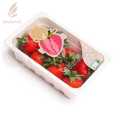 Sealer de bandeja de mapa personalizado automático para morango fresco 220V / 50HZ