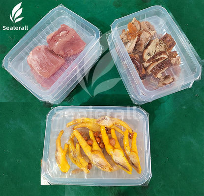 comprar Máquina de embalagem de carnes frescas com atmosfera modificada, selante de sacos de mapa 5KW com armação de vidro online manufacture